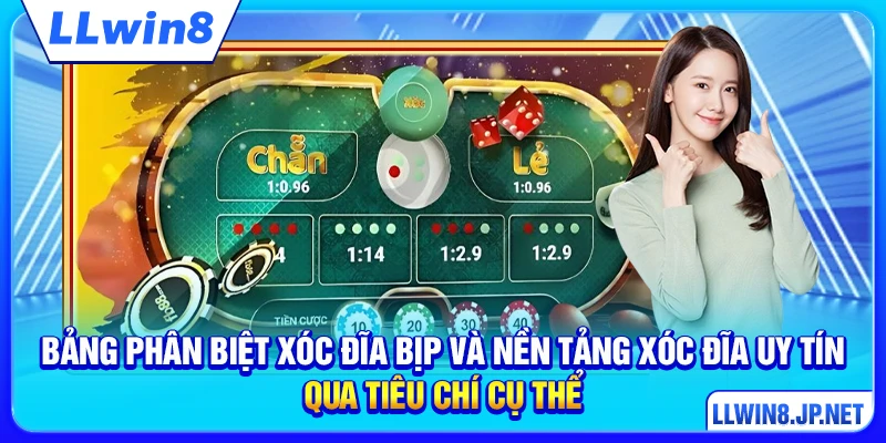 Bảng phân biệt xóc đĩa bịp và nền tảng xóc đĩa uy tín qua tiêu chí cụ thể