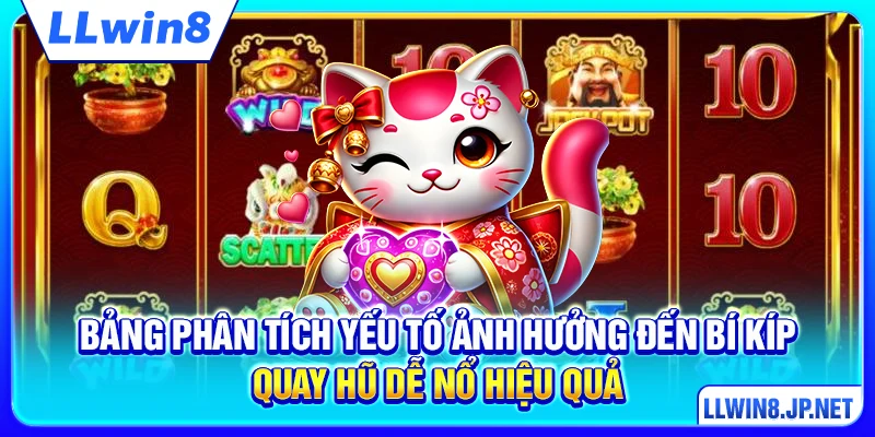 Phân tích yếu tố ảnh hưởng đến bí kíp quay hũ dễ nổ hiệu quả