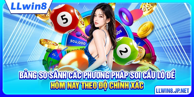 Bảng so sánh các phương pháp soi cầu lô đề hôm nay theo độ chính xác