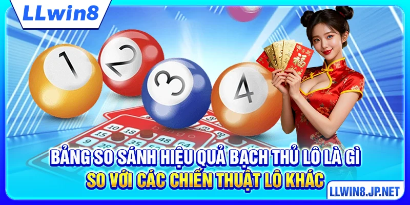 Bảng so sánh hiệu quả bạch thủ lô là gì so với các chiến thuật lô khác