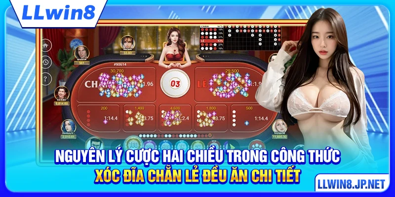Nguyên lý cược hai chiều trong công thức xóc đĩa chẵn lẻ đều ăn chi tiết