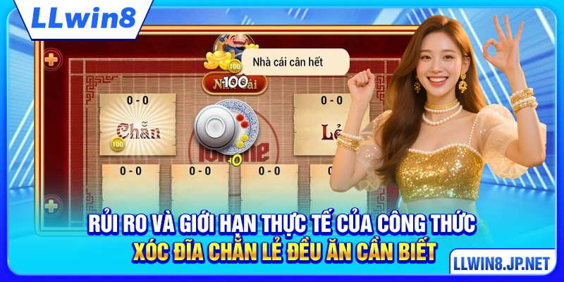 Rủi ro và giới hạn thực tế của công thức xóc đĩa chẵn lẻ đều ăn cần biết